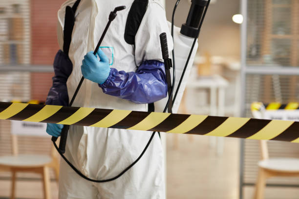 Professional Crime Scene Cleanup technician working in Sparta, MI